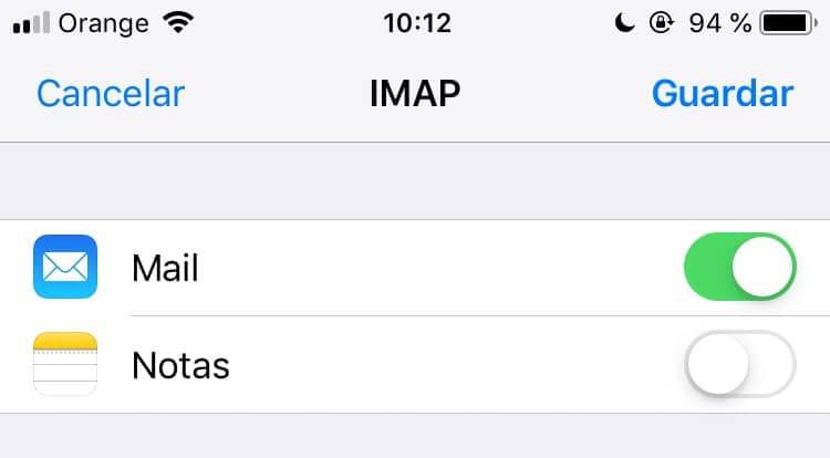 email correo corporativo iphone